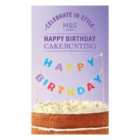 M&S Happy Birthday Cake Bunting