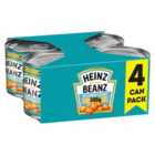 Heinz Beanz No Added Sugar 4 x 200g