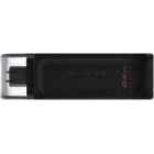 EXDISPLAY Kingston DataTraveler 70 64GB USB-C Flash Drive