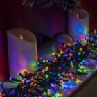 2000 Multi-Coloured LED Multi-Function Christmas Compact Lights with Timer