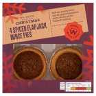 Waitrose Christmas 4 Spiced Flapjack Mince Pies, 4s