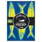 Fish 4 Ever Smoked Sprats in organic extra virgin olive oil 110g