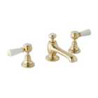 BC Designs Victrion Lever 3Th Basin Mixer Brushed Gold