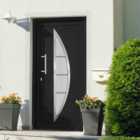 vidaXL Front Door Anthracite 98X190cm
