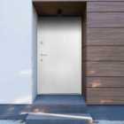 vidaXL Front Door White 100X200cm Aluminium