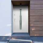VidaXL Aluminium Front Door White 90X200cm