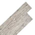 vidaXL Non Self-adhesive PVC Flooring Planks 4.46 M² 3mm Light Grey