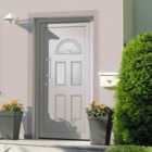vidaXL Front Door White 88X190cm