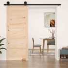 vidaXL Barn Door 80X1.8X204.5cm Solid Wood Pine