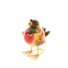 Multicolour Robin Christmas decoration (H) 180mm