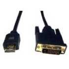 Cables Direct 1M BLK HDMI M-DVI-D DUAL LINK CBL GD