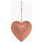 Christmas Cottage Copper Heart, each