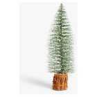 Green Brush Table Top Tree, each