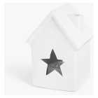 Mini Star Ceramic House Lit Decoration, each
