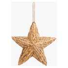 Small Water Hyacinth Star Hanging Dec, each