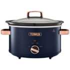 Tower T16042MNB Cavaletto Blue 3.5L Slow Cooker