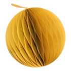 Refined classics Gold effect Paper Round Bauble (D) 150mm