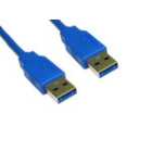 Cables Direct 5mtr USB 3.0 A M - A M Extension Cable - Blue