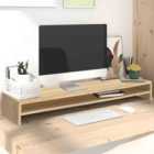 vidaXL Monitor Stand Sonoma Oak 100X24X13cm Engineered Wood