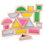 Bigjigs Toys Natural Sensory Shapes Toy Multicolour