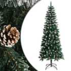 Berkfield Artificial Christmas Tree with Stand Green 210 cm PVC