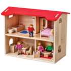 Bigjigs Toys Complete Dolls House Multicolour