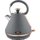 Tower T10044RGG Cavaletto Grey 1.7L Pyramid Kettle 3KW