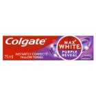 Colgate Max White Purple Reveal Toothpaste, 75ml