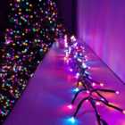 62.5m 5000 Rainbow LEDs Indoor Outdoor Cluster Christmas Lights with Timer