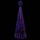 Multicolour Pyramid Tree LED Electrical christmas decoration
