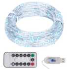 Berkfield LED String with 300 LEDs Cold White 30 m