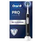 Oral-B Pro 1 Cross Action Toothbrush, Black