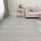 vidaXL Self-adhesive Flooring Planks 20 Pcs PVC 1.86 M² Light Grey