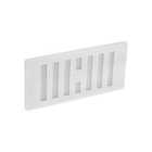 Securit Plastic Hit and Miss Vent White (6in x 3in)