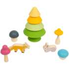 Bigjigs Toys Forest Friends Playset Multicolour