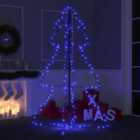 Berkfield Christmas Cone Tree 200 LEDs Indoor and Outdoor 98x150 cm