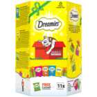 Dreamies Mixed Biscuits Christmas Gift Box Adult Cat Treat 315g