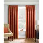 Enhanced Living Matrix Orange 46X90in Thermal Dim Curtains