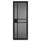 Jb Kind Doors City Black Tinted Glass P/F Glazed 35 X 1981 X 762