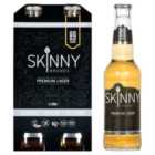 Skinny Brands Lager (Abv 4%) 4 x 330ml