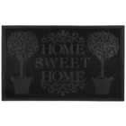 JVL Home Sweet Home Scraper Doormat 45 x 75cm