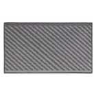 JVL Stellar Grey Indoor Machine Washable Doormat 40 x 70cm