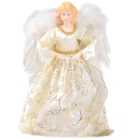 Living and Home Gold Angel Christmas Tree Topper with Lights