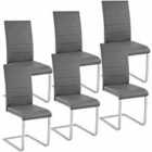 6 Dining Rocking Chairs - Grey