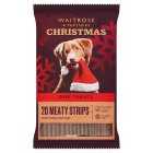 Waitrose Christmas Meaty strips for dogs, 200g