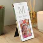  Personalised Small Initial Silver Portrait Photo Frame 
