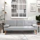 Portland 3 Seater Scandinavian Style Recliner Sofa Bed