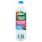 Volvic Touch of Summer Fruits Sugar Free Flavoured Water, 1.5litre