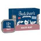 Butcher's Healthy Heart Dog Food Trays, 12x150g