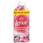 Lenor Cherry Blossom & Rose Water Fabric Conditioner, 1650ml